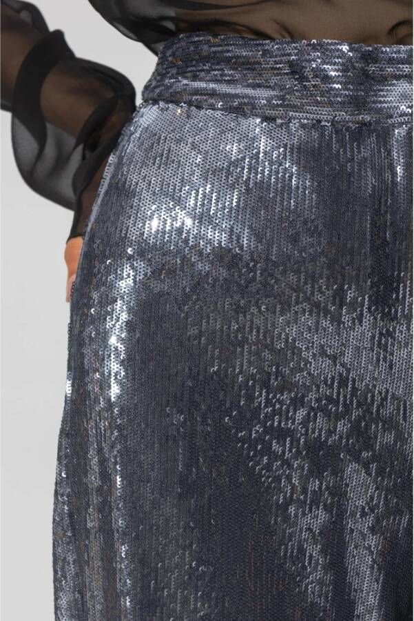 Samsøe Agneta Pailletten Broek Gray Dames