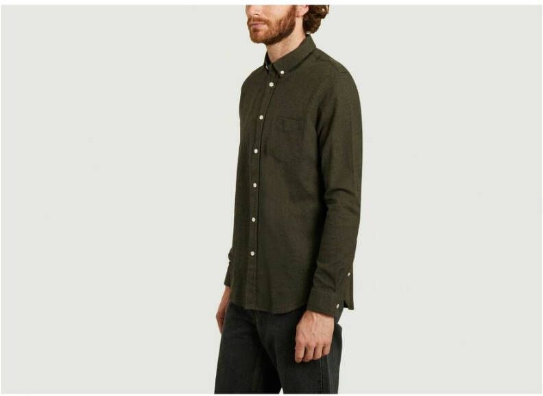 Samsøe Samsøe Alledaagse t-shirts Groen Heren