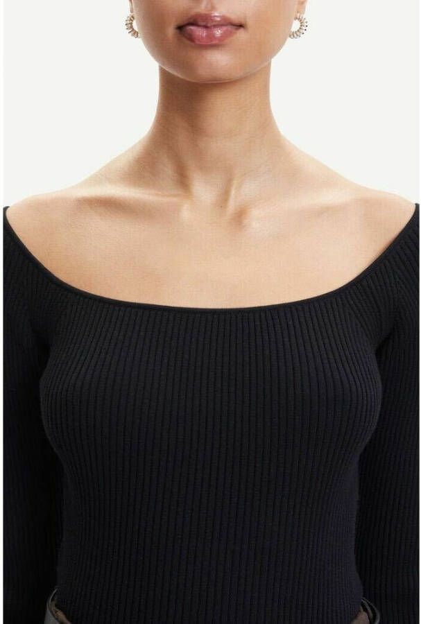 Samsøe Samsøe Long Sleeve Training Tops Zwart Dames