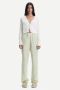 Samsøe Hoys Straight Broek Beige Dames - Thumbnail 2