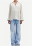 Samsøe Wijde Denim Jeans Blauw Dames - Thumbnail 2
