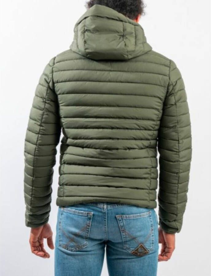 Save The Duck Groene Winterjas voor Heren Groen Heren