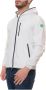 Save The Duck Slim Fit Harrington Jas met Capuchon White Heren - Thumbnail 2