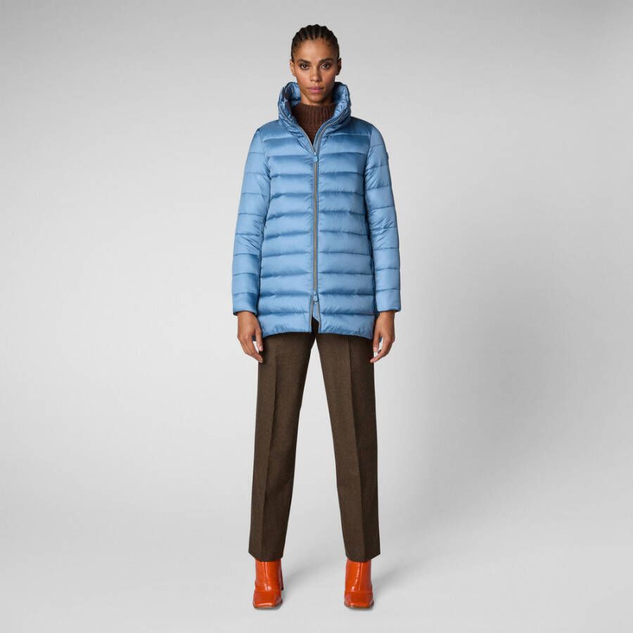 Save The Duck Down Coats Blauw Dames