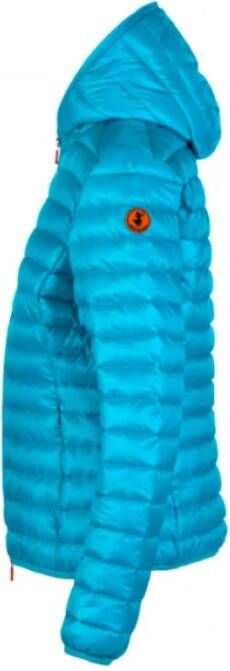 Save The Duck Down Jackets Blauw Dames
