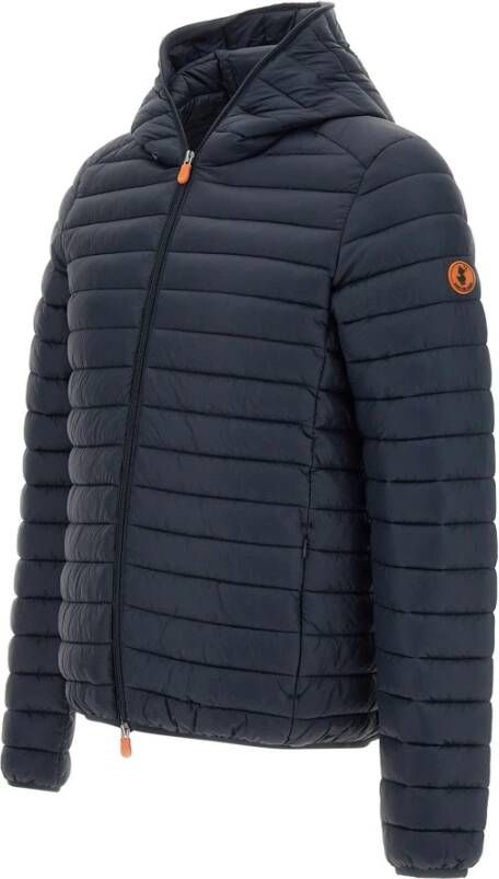 Save The Duck Down Jackets Blauw Heren
