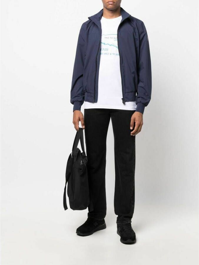 Save The Duck Finlay Bomber Jacket Blauw Heren