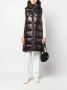 Save The Duck Lange Puffer Gilet Bruin Dames - Thumbnail 2