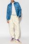 Save The Duck Nikki Lichtblauwe Gewatteerde Jas Blauw Heren - Thumbnail 2