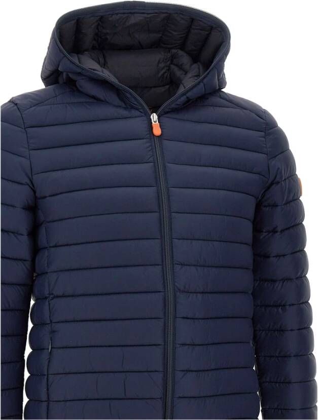 Save The Duck Stijlvolle Eend Jassen Blauw Heren