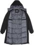 Schott NYC Lange jas met gelaste ritssluiting Schott Black Heren - Thumbnail 2