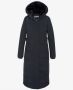Schott NYC Lange Parka met Afneembare Capuchon Blue Dames - Thumbnail 2