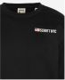 Schott NYC Zwart Logo Print Sweatshirt Black Heren - Thumbnail 2