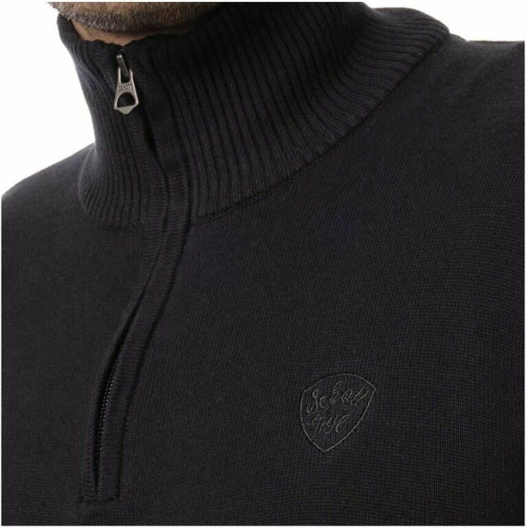 Schott NYC Sweatshirts Zwart Heren