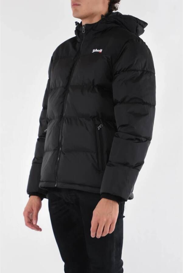 Schott NYC Utah 2 Donsjas Zwart Heren