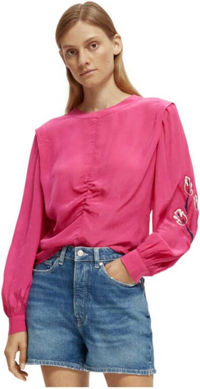 Scotch & Soda Blouses Roze Dames