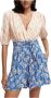 Scotch & Soda Elegante Viscose Jumpsuit Blauw Dames - Thumbnail 2