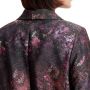 Scotch & Soda Lange bedrukte blazer voor vrouwen Purple Dames - Thumbnail 2