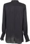 Seafarer Long Sleeve Ruched Shirt Black Dames - Thumbnail 2