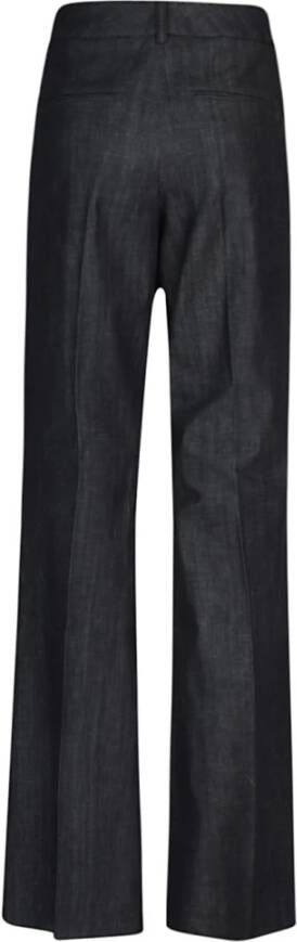 Seafarer Leather Trousers Blauw Dames