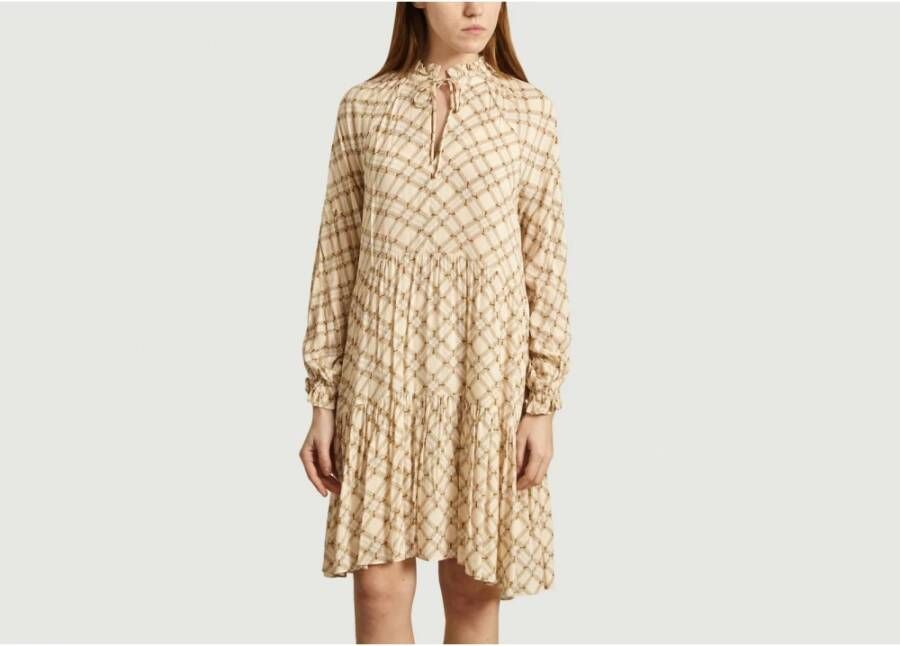 Second Female Shirt Dresses Second Dames Beige Dames