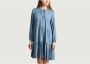 Second Female Shirt Dresses Second Dames Blauw Dames - Thumbnail 2