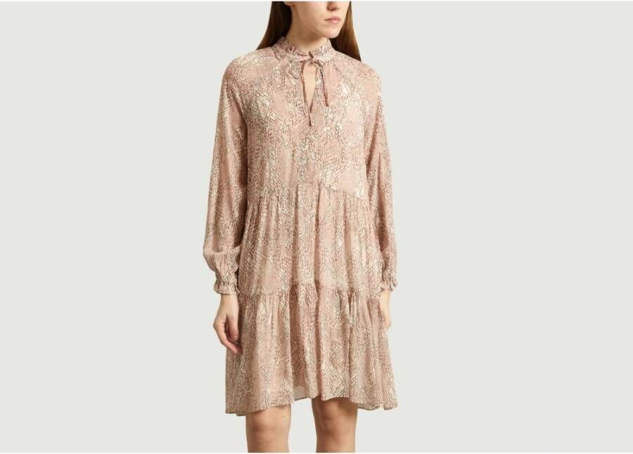 Second Female Summer Dresses Second Dames Beige Dames