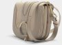 See by Chloé Hana Small Crossbody Bag in Motty Grey Suede and Calfskin Grijs Dames - Thumbnail 9