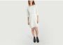 See by Chloé Bohemian Romantische Lange Mouw Jurk Beige Dames - Thumbnail 2