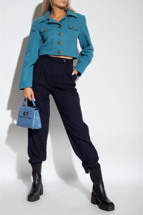 See by Chloé Pleit-front broek Blauw Dames