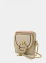 See by Chloé Joan Camera Bag in Beige Leather Beige Dames - Thumbnail 5