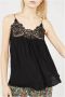 See u soon Crepe Camisole met kant Zwart Black Dames - Thumbnail 2