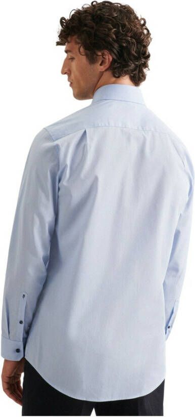 seidensticker Business Shirt Regular Blauw Heren