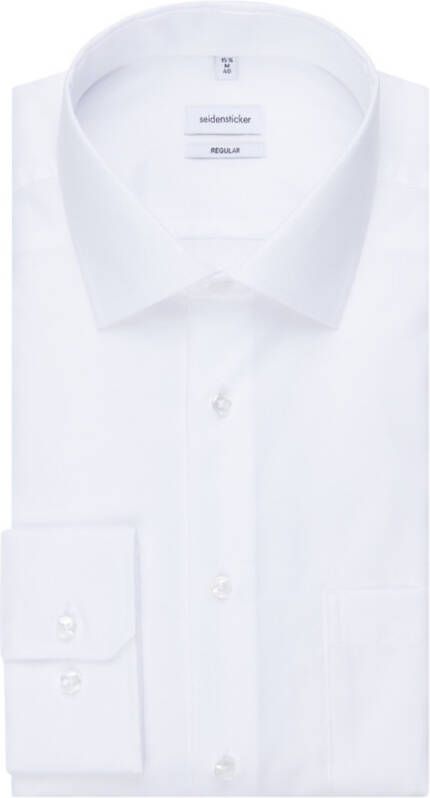 seidensticker Business Shirt Regular Wit Heren