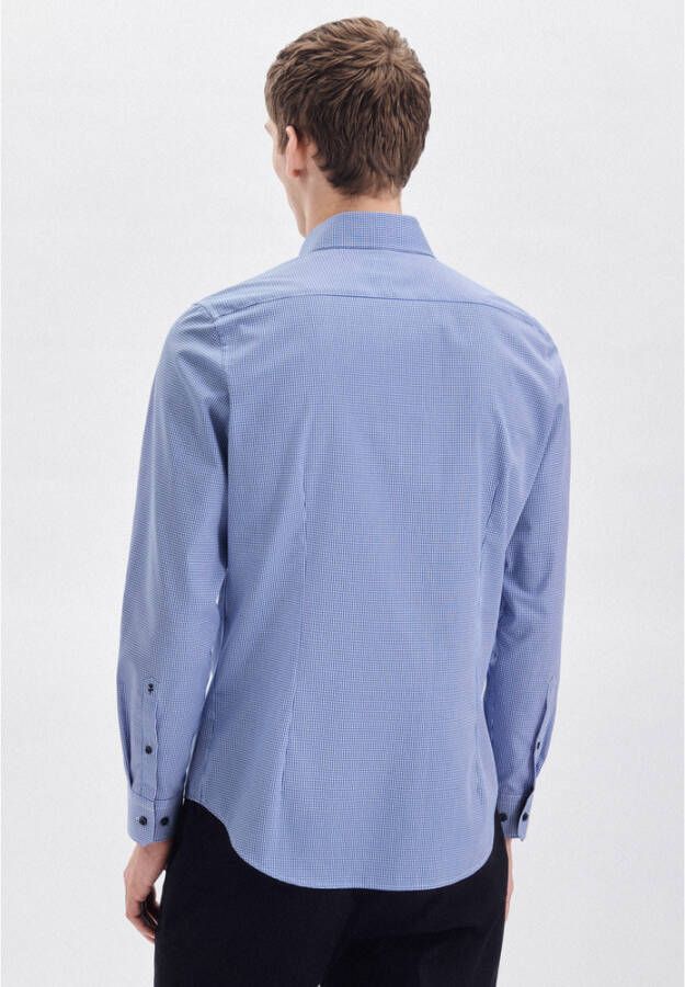seidensticker Business Shirt Slim Blauw Heren