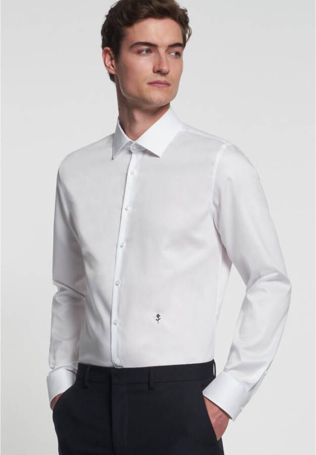 seidensticker Business Shirt Slim Wit Heren