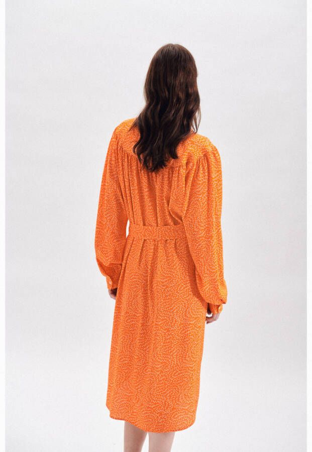 seidensticker Dress Regular fit Oranje Dames