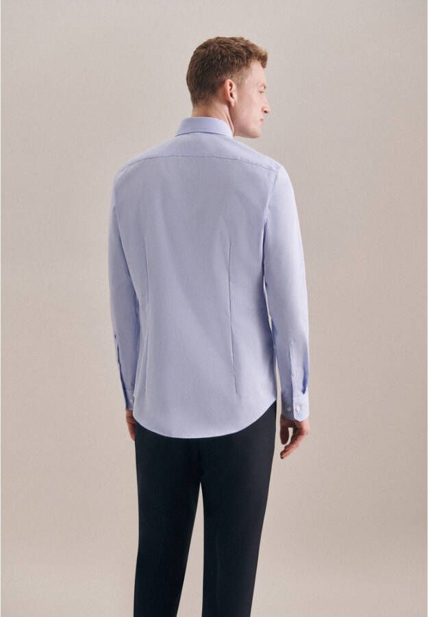 seidensticker Formal Shirts Blauw Heren