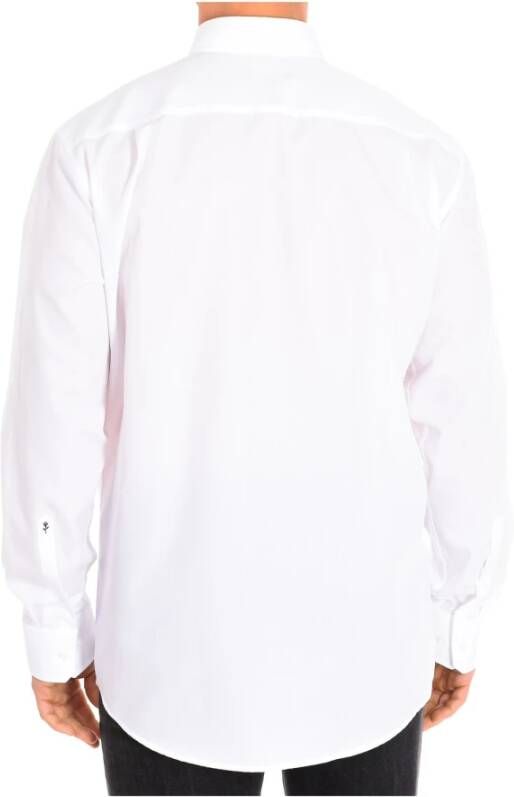 seidensticker Klassiek Wit Overhemd met Lange Mouwen White Heren