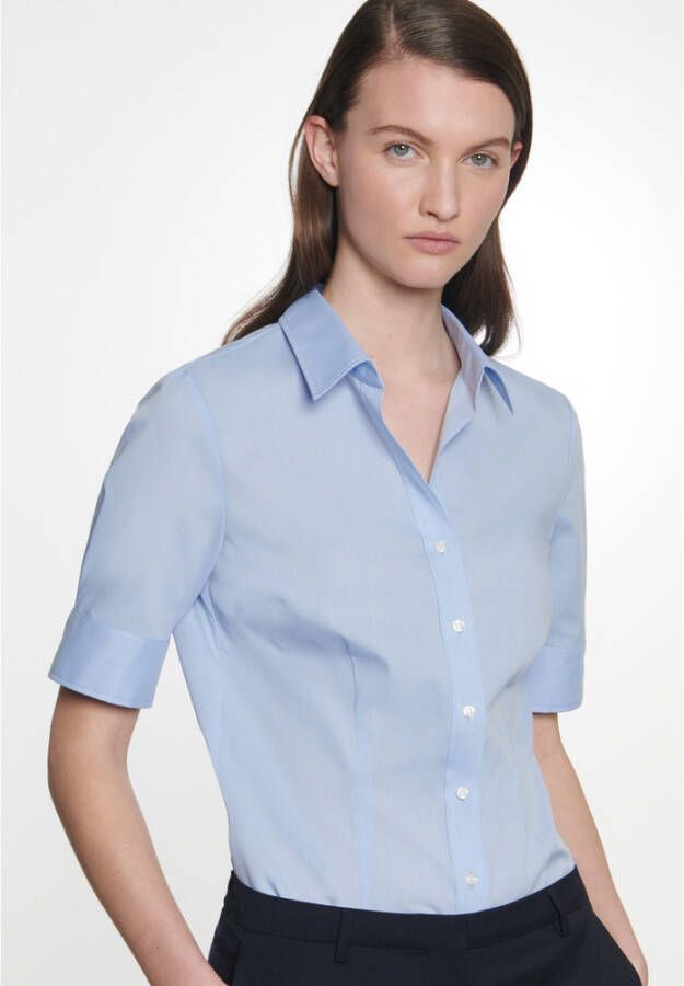 seidensticker Shirt Slim fit Blauw Dames