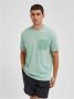Selected Homme Collar-o T-shirt Selected Slhrelaxarvid Groen Heren - Thumbnail 6