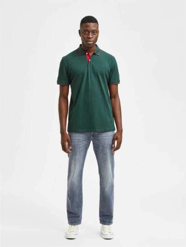 Selected Homme Jeans Selected Slhstraight Scott Grijs Heren