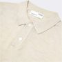 SELECTED HOMME Heren Polo's & T-shirts Slhtown Ss Knit Polo B Beige - Thumbnail 6