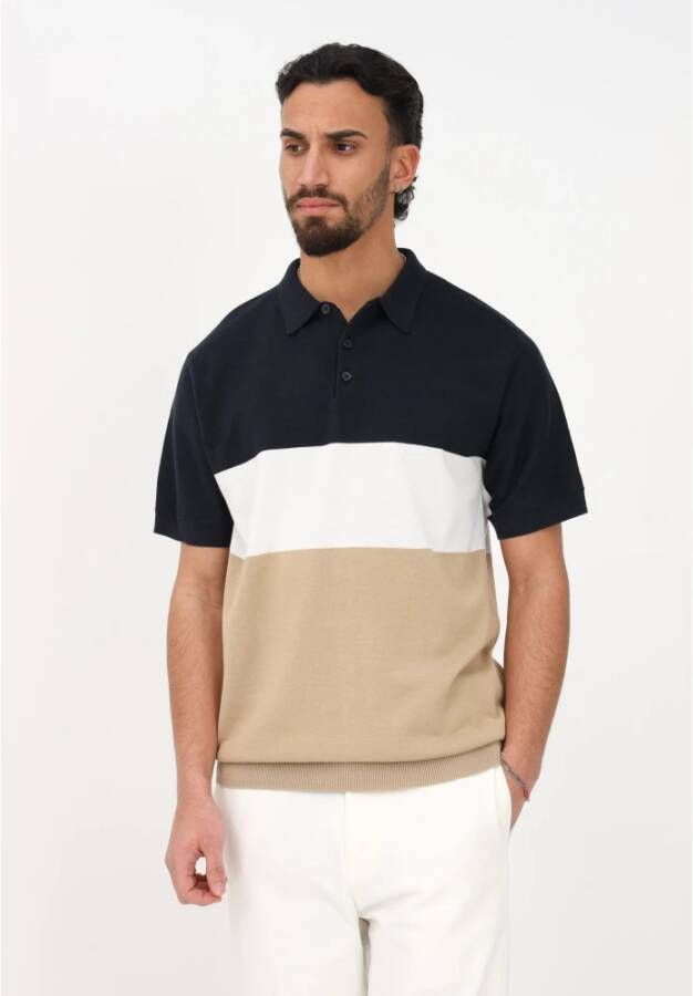 Selected Homme Polo Shirt Blauw Heren