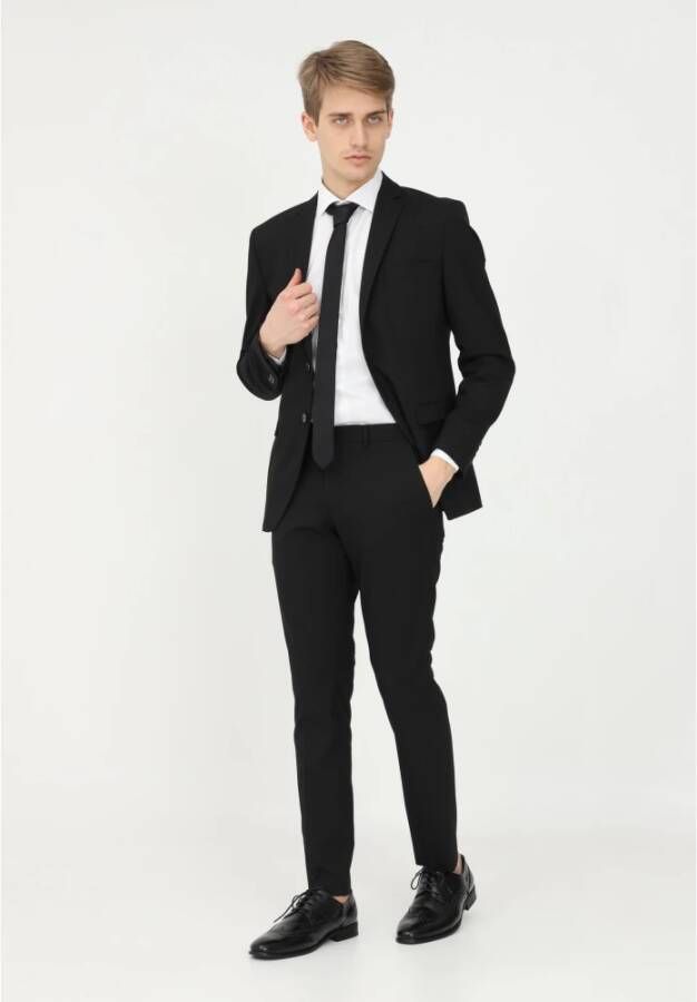 Selected Homme Suit Trousers Zwart Heren