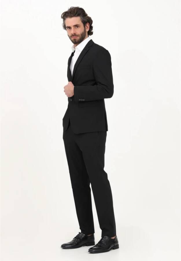 Selected Homme Suit Trousers Zwart Heren