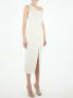 Self Portrait Beige Asymmetrische Midi Jurk Beige Dames - Thumbnail 2
