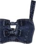 Self Portrait Sleeveless Tops Blauw Dames - Thumbnail 2