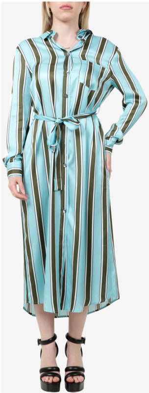Semicouture Jurk Blauw Dames