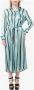 Semicouture Jurk Blauw Dames - Thumbnail 2